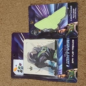 Disney lightyear 5 pk bath tub treads & bath bomb